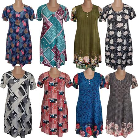 Vestidos simples de best sale malha