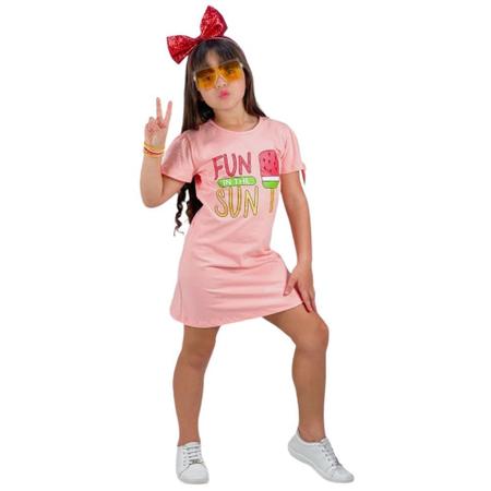 Vestido camiseta infantil sales