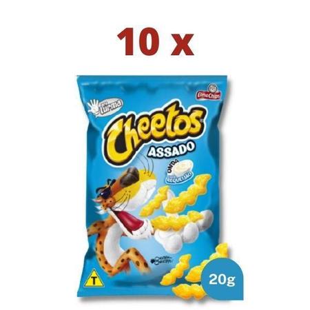 Salgadinho Elma Chips Kit Com 10 Unidades - Cheetos/ Fandangos / Doritos