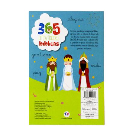 Kit 365 Caça-Palavras com Histórias Bíblicas + 333 Histórias da Bíblia para  Colorir - Kit de Livros - Magazine Luiza