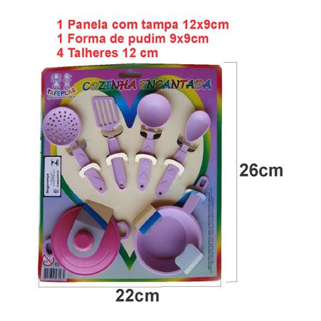 Imagem de Kit 34 Pecas Panelinhas de Brinquedo Mini Peças Infantil Brinquedos de Menina