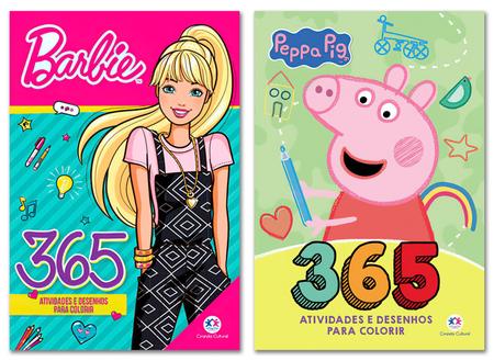  Peppa Pig - 365 Atividades e Desenhos Para Colorir (Em  Portugues do Brasil): 9788538089346: Ciranda Cultural: Libros