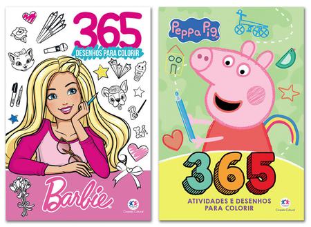 Barbie - 365 atividades e desenhos para colorir