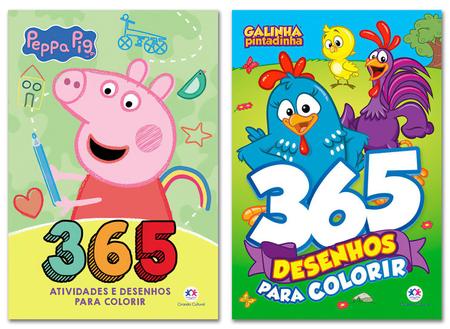 Desenho para colorir Peppa Pig : Na escola 10