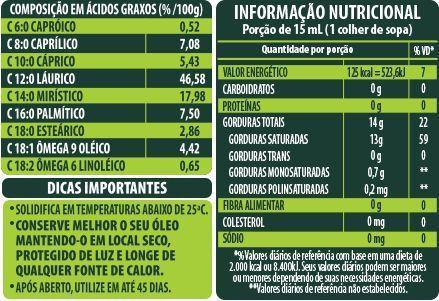 Imagem de Kit 3uni Óleo de Coco Orgânico Extravirgem 500ml - Copra