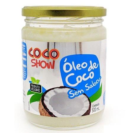 Imagem de Kit 3uni Óleo de Coco sem sabor Coco Show 500ml - Copra