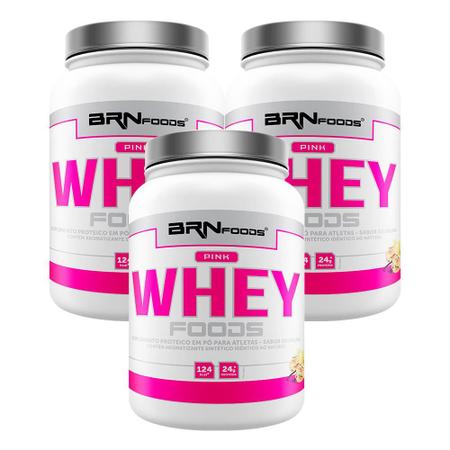 Imagem de KIT - 3x Pink Whey 900g - BRN Foods