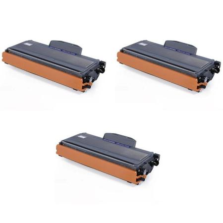 Imagem de Kit 3x Toner Compatível TN330 DCP7070 HL2140 HL2170   2.6k