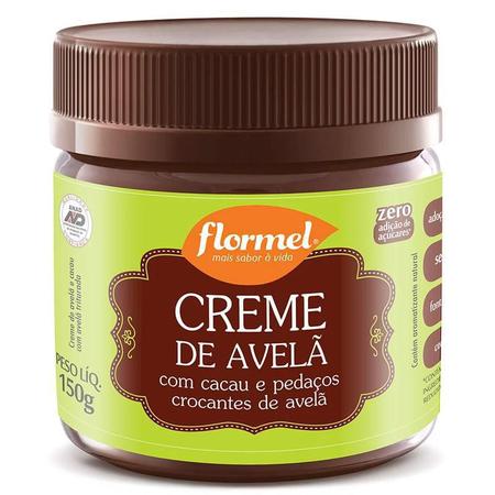 Imagem de Kit 4 3 Creme De Avelã E Cacau Zero Açúcar Flormel