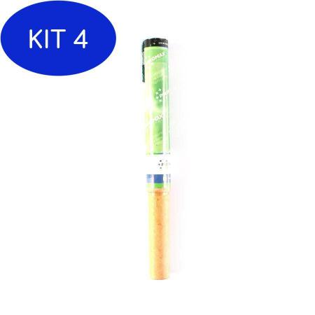 Imagem de Kit 4 Bastão De Fumaça Colorida Verde 20Mm - Unidade