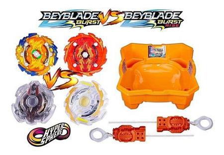 Beyblade Burst Rise - Lançador Hypersphere - Bushin Ashindra