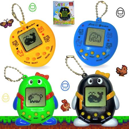 bichinho virtual Tamagotchi jogo eletrônico 69+1