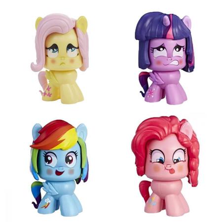 Pack My Little Pony Mighty Muggs 4 Personagens E4624 Habro - Nilo