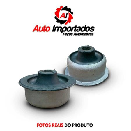 Imagem de Kit 4 Bucha Maior Menor Bandeja Balança Leque Dianteira Suspensão Dianteira Ford Escort 1993 1994 1995 1996 