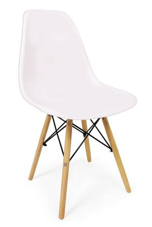 Imagem de Kit 4 Cadeiras Charles Eames Wood Design Eiffel Coloridas