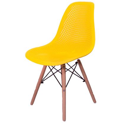 Imagem de Kit 4 Cadeiras Design Charles Eames Eiffel Colmeia