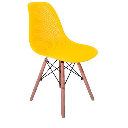 Imagem de Kit 4 Cadeiras Design Charles Eames Eiffel Colmeia