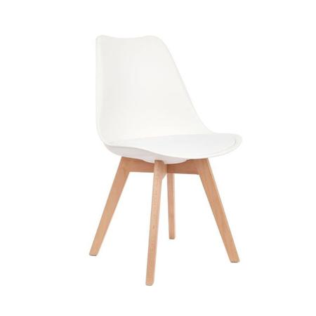 Imagem de Kit 4 Cadeiras Eames Tulip Branca