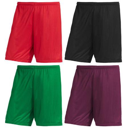 Kit 4 Calções PMC Futebol Masculino Imagem de Kit 4 Calções PMC Futebol Masculino
