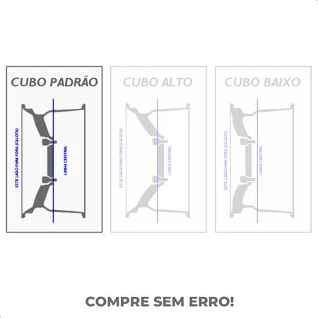 Imagem de Kit 4 Calotas Montana 2011 a 2020 Aro 15 Prata Cubo Padrão Grid