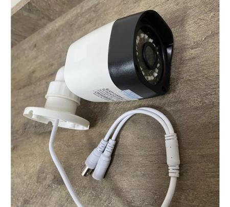Imagem de Kit 4 Câmeras Segurança Infra vermelho Residencial Alta Resolução Dvr Full Hd 4 Ch