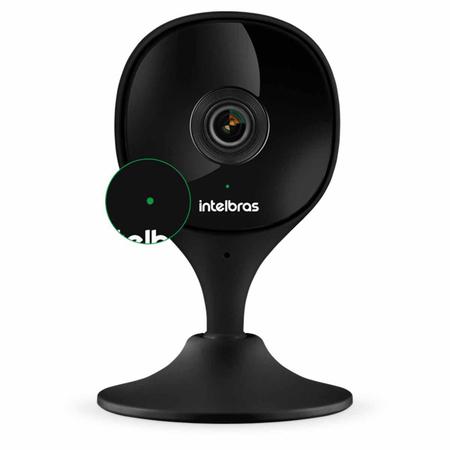 Imagem de Kit 4 Câmeras Wi-Fi com Áudio e Inteligência Artificial iMX C Black Intelbras Visão Superwide Compatível com Alexa + 4 Cartões De Memória 128gb