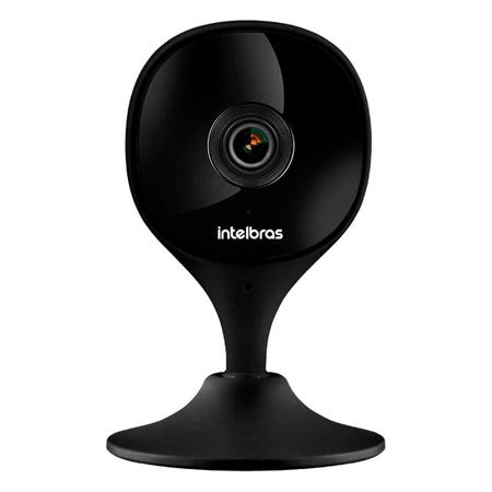 Imagem de Kit 4 Câmeras Wi-Fi com Áudio e Inteligência Artificial iMX C Black Intelbras Visão Superwide Compatível com Alexa + 4 Cartões De Memória 128gb
