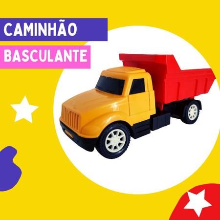 Caminhão de Areia de Brinquedo Grande Com Pá - Diverplas