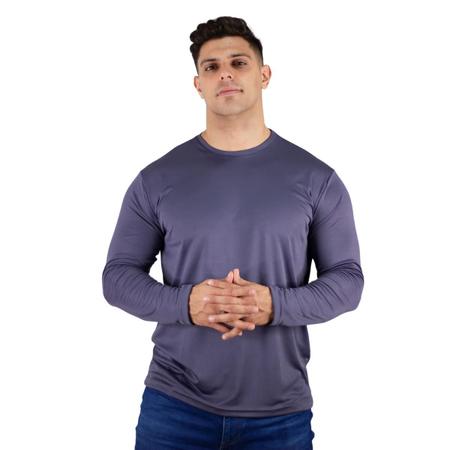 Imagem de Kit 4 Camisetas Masculinas Segunda Pele Térmica 50 UV Dry