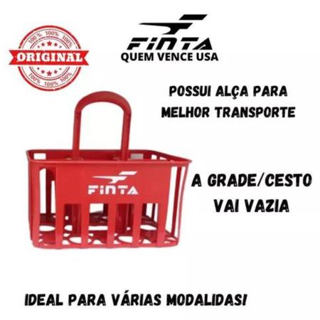 Imagem de Kit 4 Cesta Porta 6 Litrão Cerveja Garrafas Squeeze C/ Alça 