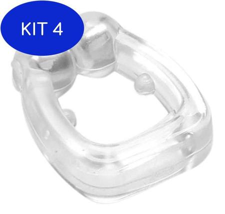 Imagem de Kit 4 Clipe Dilatador Nasal Magnético Anti-Ronco Respire