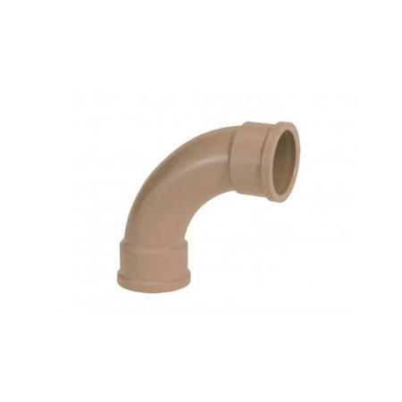 Kit 4 Curva Marrom Para Água 25mm - Krona Imagem de Kit 4 Curva Marrom Para Água 25mm - Krona
