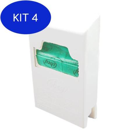 Imagem de Kit 4 Dispenser P/Saco Plast. Para Descarte De Absorvente