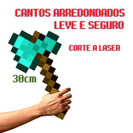 Kit Básico Minecraft (espada/picareta/machado)