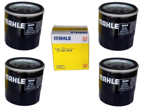 Kit 4 Filtros Oleo Mahle Metal Leve Oc1019 Honda Yamaha Imagem de Kit 4 Filtros Oleo Mahle Metal Leve Oc1019 Honda Yamaha
