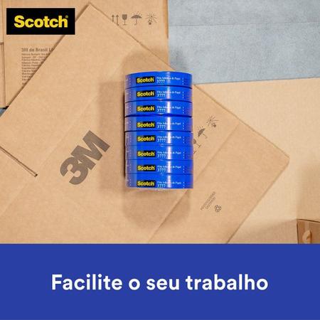 Imagem de Kit 4 Fita para Empacotamento SCOTCH 3777 48MM X 50M