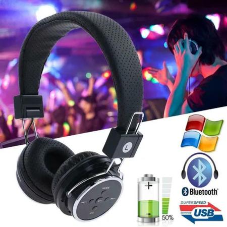 Imagem de kit 4 Fone Ouvido Bluetooth Sem Fio Chamada Micro Sd Fm P2 Mp3 B05