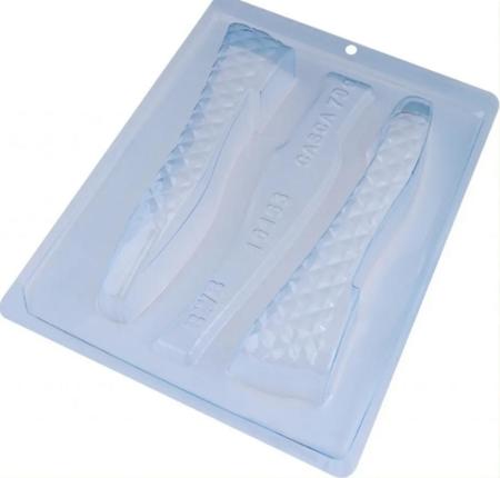 Imagem de Kit 4 Formas Especial C/ Silicone Bwb Sapatilha Aberta 10163