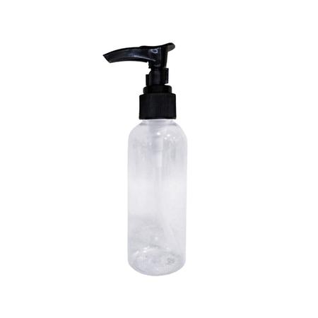 Kit 4 Frascos Tampa Válvula Pump 100ml Cilíndricos Viagem Sabonete Liquido Skincare Shampoo - Incapack Imagem de Kit 4 Frascos Tampa Válvula Pump 100ml Cilíndricos Viagem Sabonete Liquido Skincare Shampoo