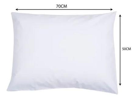 Imagem de Kit 4 Fronha Protetora Impermeável de Travesseiro Sleep Dry Zíper Não Molha