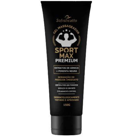 Kit 4 Gel Massageador Combate a Dor Sport Max Premium 150g - Sofisticatto Imagem de Kit 4 Gel Massageador Combate a Dor Sport Max Premium 150g