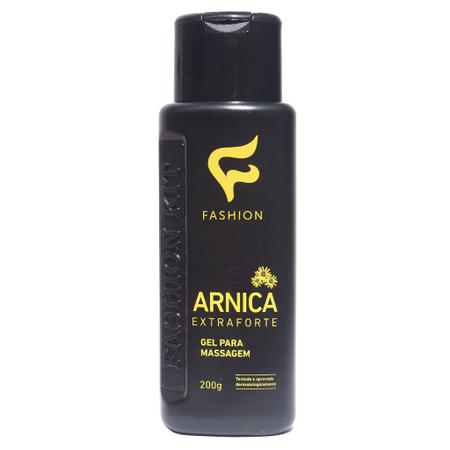 Imagem de Kit 4 Gel para Massagem Arnica Extra-Forte 200g Fashion