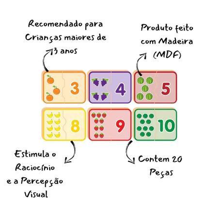 Conjunto 5 Jogos Alfabetização Brinquedos Educativos Pedagógicos em Madeira