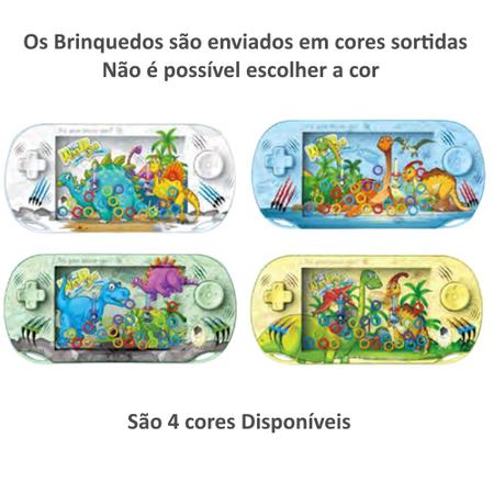 Water Mini Game Aquaplay Brinquedo Lança Argolas Água Plastico (Dinossauro  1)