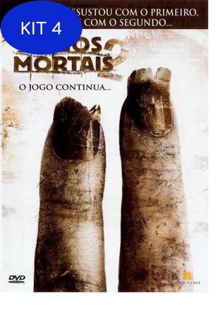 Kit 4 Dvds - Jogos Mortais - Vol. 1, 2, 3, 5 E 6 - Paris Filmes