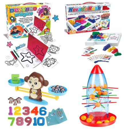 Fun Wisdom Magic Beads Brinquedos IQ para crianças a 7 anos