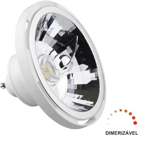 Imagem de Kit 4 Lampada Led Ar111 12w Dimerizavel Branco Quente 2700k GU10 Foco 36º