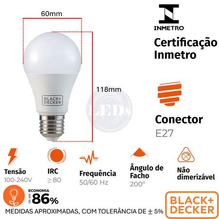 Imagem de Kit 4 Lampada Led Bulbo PERA 15w E27 Branco Neutro 4000K