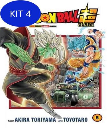 Mangas Dragon Ball Super Kit com 05 Volumes - Mangá - Magazine Luiza