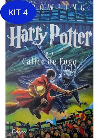 Kit 4 Livro - Harry Potter E O Cálice De Fogo - J. K. - Outros Livros -  Magazine Luiza